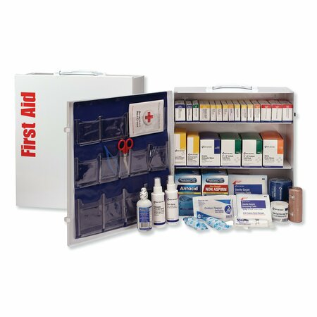 FIRST AID ONLY ANSI 2015 Class A+ Type I&II; Industrial First Aid Kit 100 Ppl, 676 Pc 90575